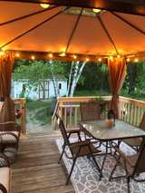 New 10x10 Skyline Gazebo, Nutmeg - Image 6