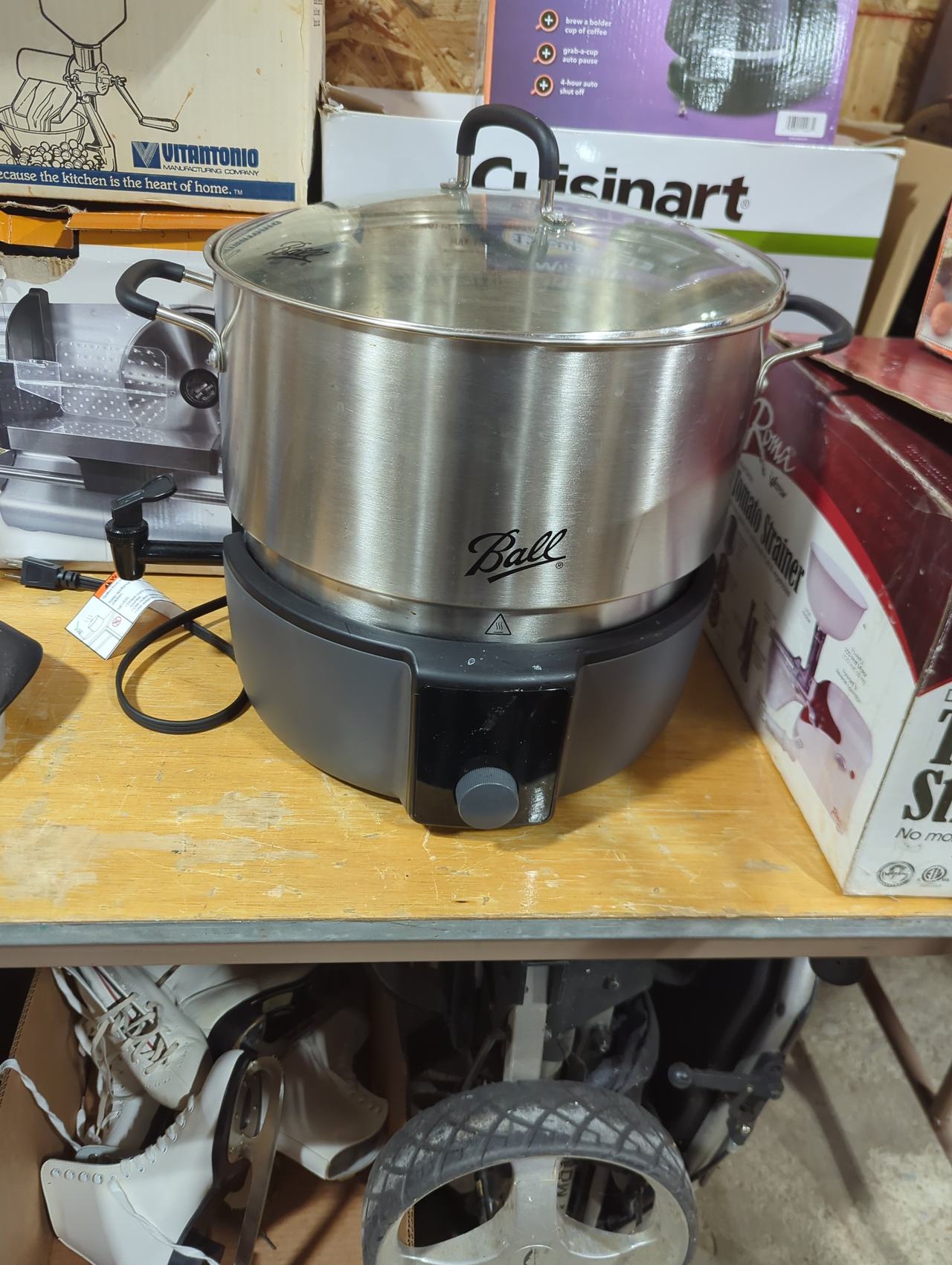 Ball FreshTech Electric Water Bath Canner and Multi-Cooker