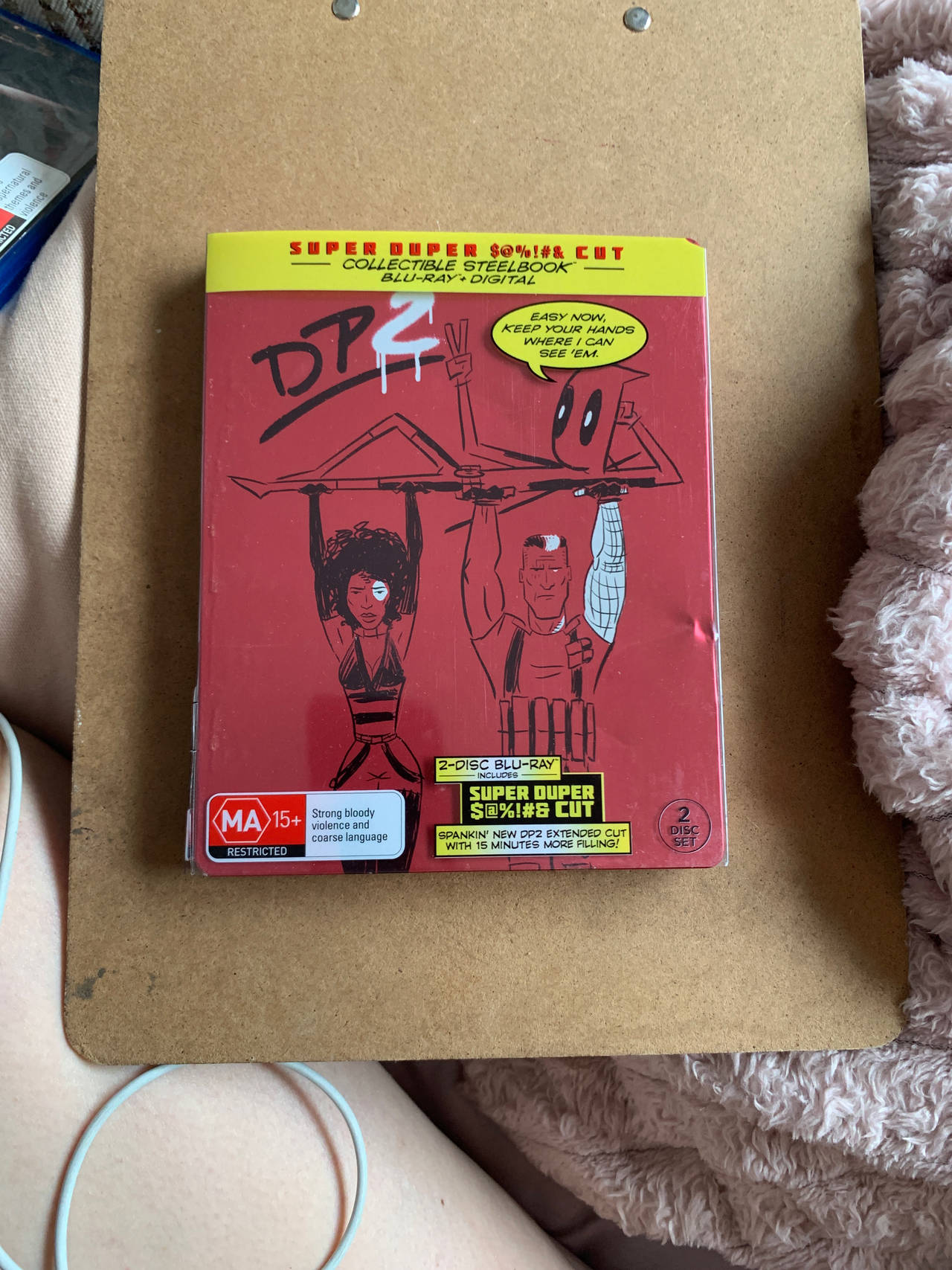 Deadpool 2 Super Duper $@%!#& Cut Collectible Steelbook Blu-ray