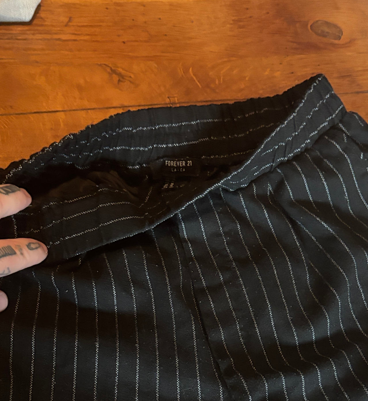 Forever 21 Pinstripe Pants