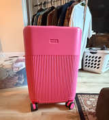 Heys Pink Hardside Spinner Suitcase - Image 1