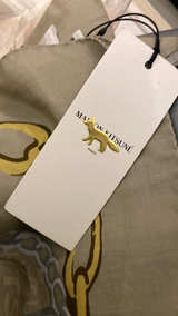 NWT Cotton and Silk Maison Kitsuné Scarf - Image 2