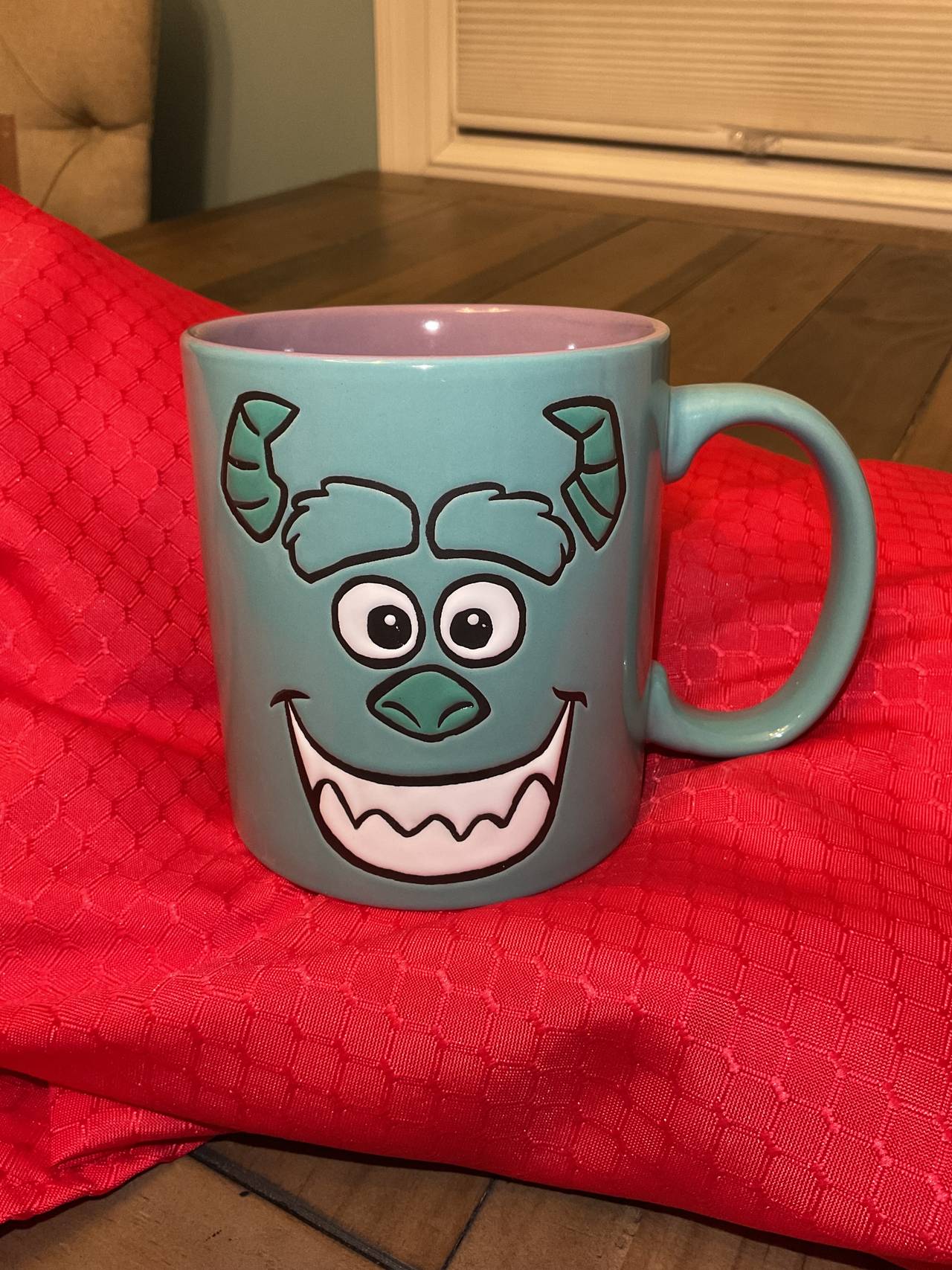Rae Dunn Monsters Inc The Scream Team Double Sided Mug