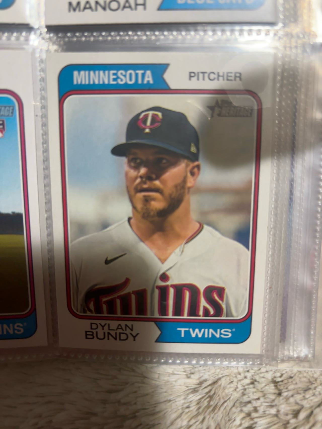 Topps Heritage 2023 Dylan Bundy #74 Minnesota Twins