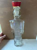 Vintage Smirnoff Nutcracker Soldier Glass Bottle - Image 6