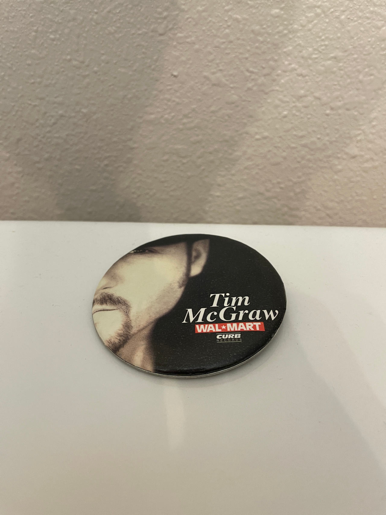 Tim McGraw Promotional Button