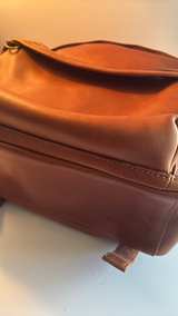 Madewell The Lorimer Italian Leather In English Saddle Brown Backpack - Image 7