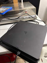 Sony PlayStation 4 Slim 500gb with power cord and hdmi includes pre-saved games. - Image 1