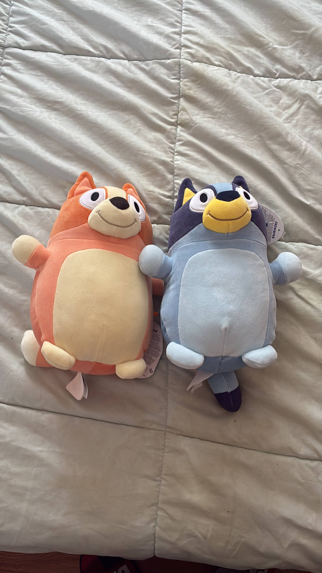 Squishmallows Bluey and Bingo HugMees Plush Set