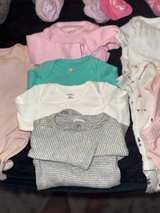 Newborn Baby Girl Clothing Lot - Image 4
