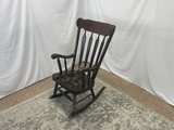 Wooden Rocking Chair - Image 1