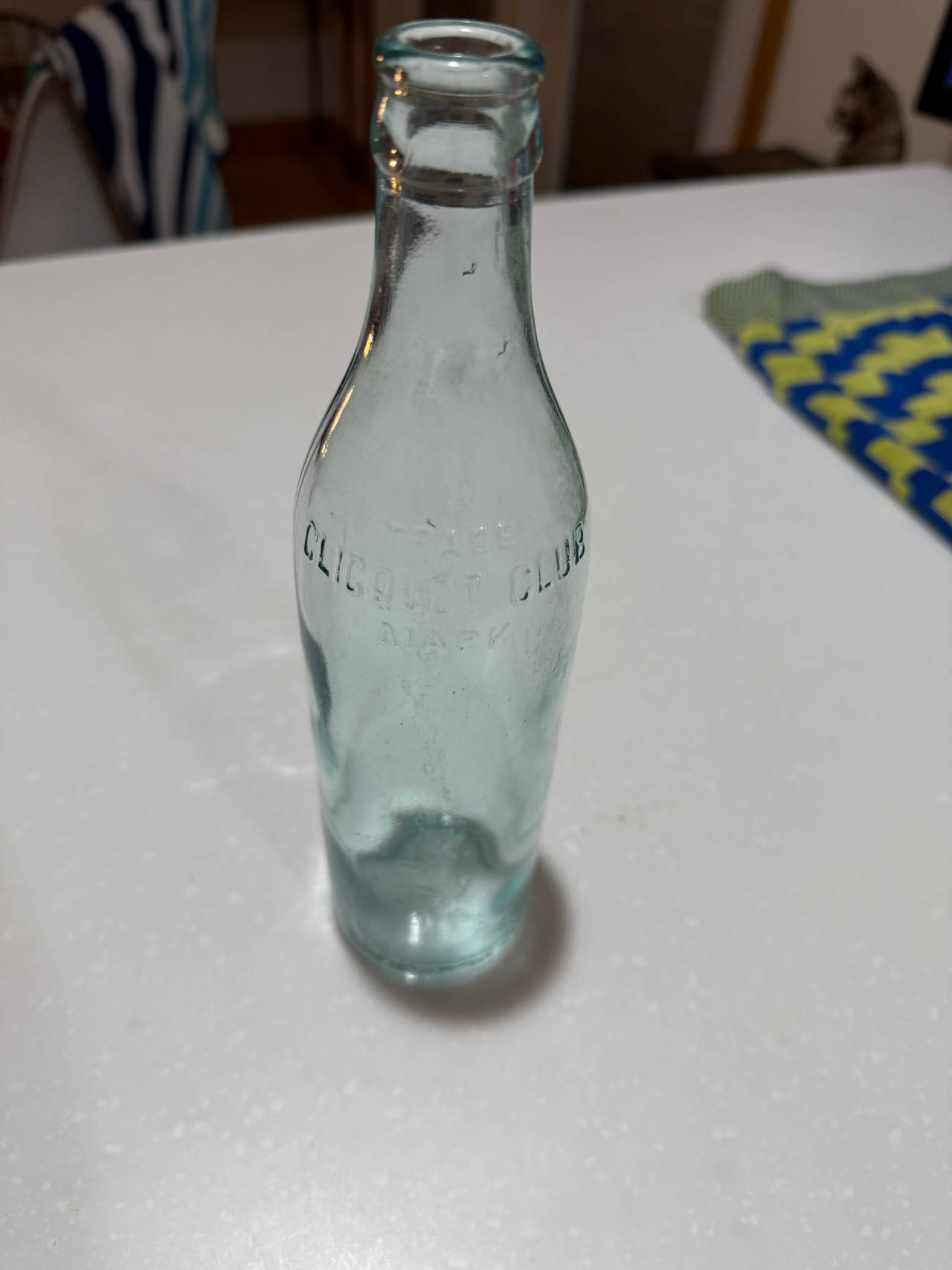 Clicquot Club Vintage Soda Bottle