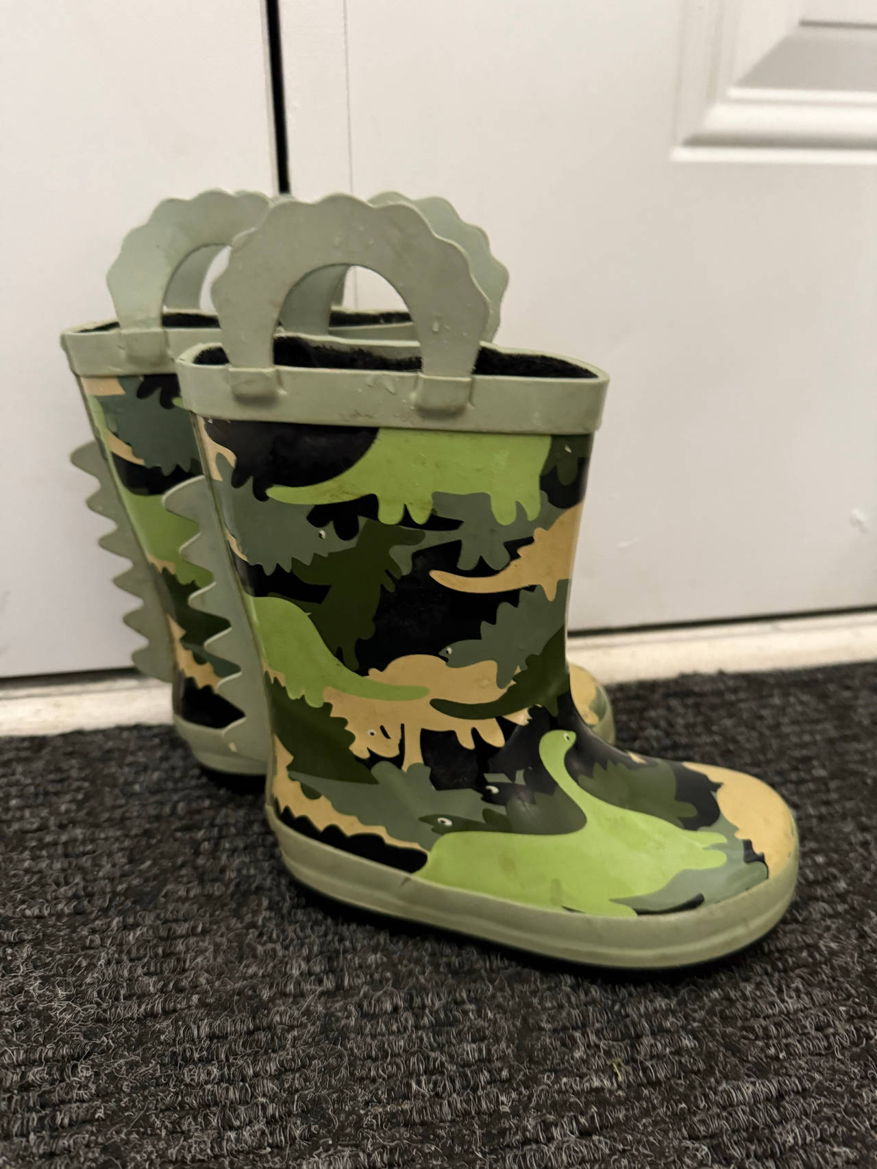 Kids Dinosaur Rain Boots