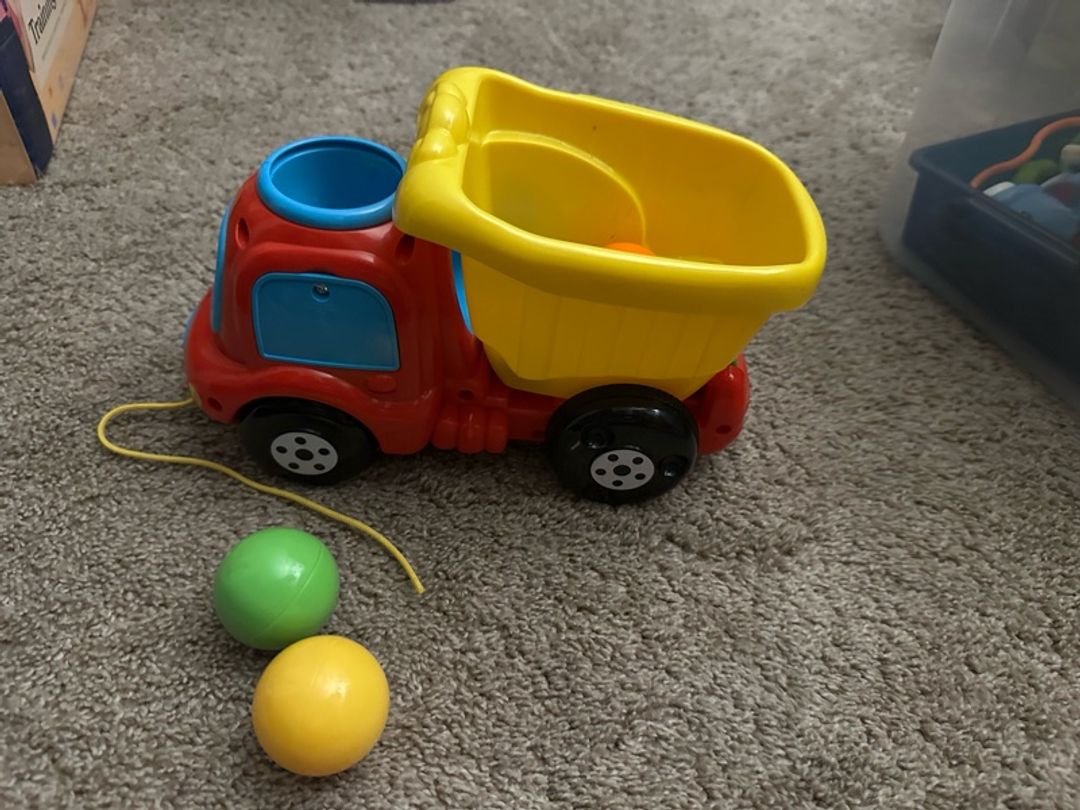 VTech Drop & Go Dump Truck Yellow