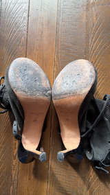 Jimmy Choo for H&M Gray Suede Studded Heels Size 38 US 8  - Image 5