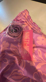 Left on Friday Sunday Suit One Piece Swimsuit Floral Purple - Image 2