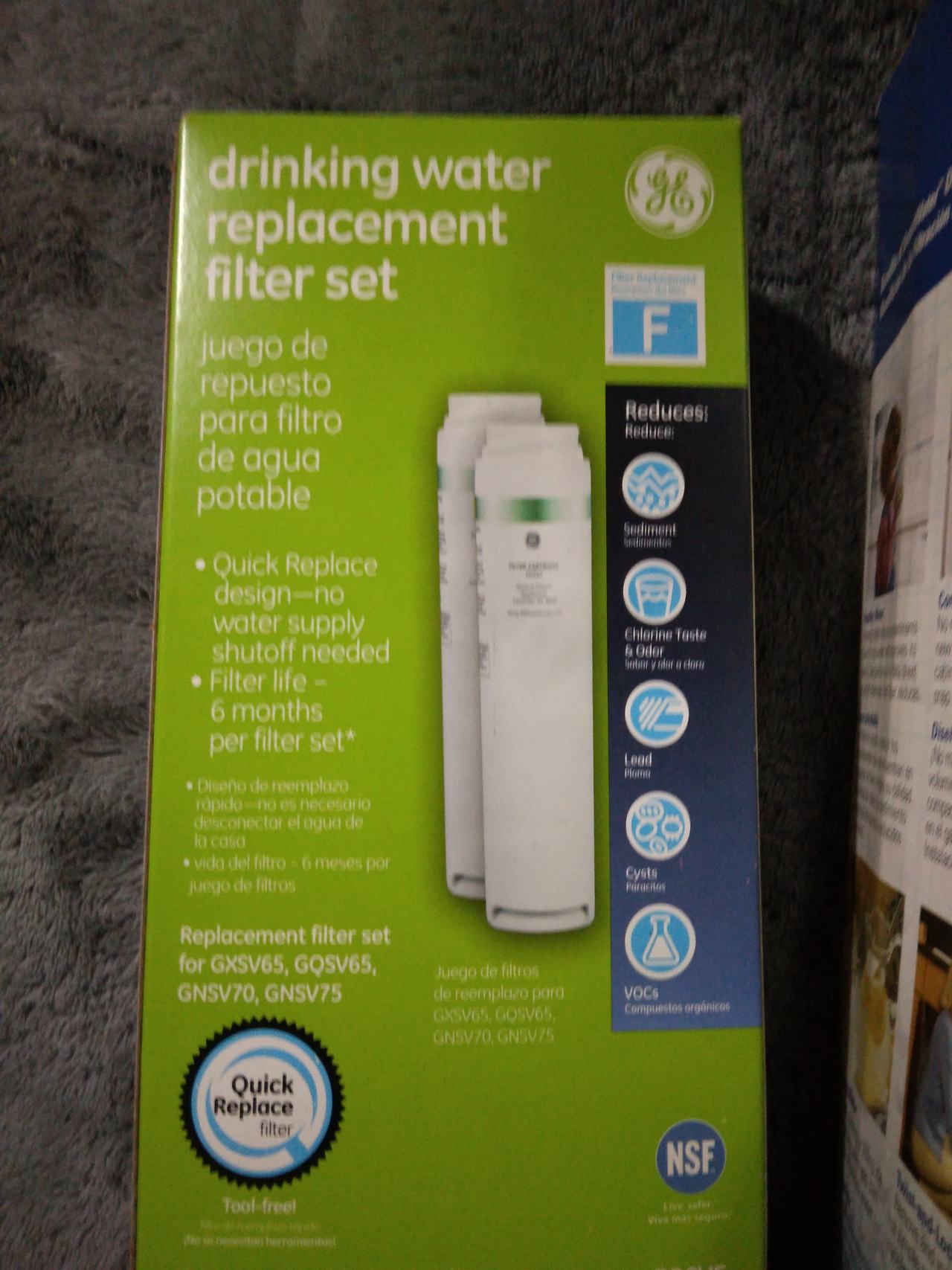 GE SmartWater GX1S50F Drinking Water Filtration System