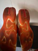 Prada Linea Rossa Beige Leather Sneakers - Image 3