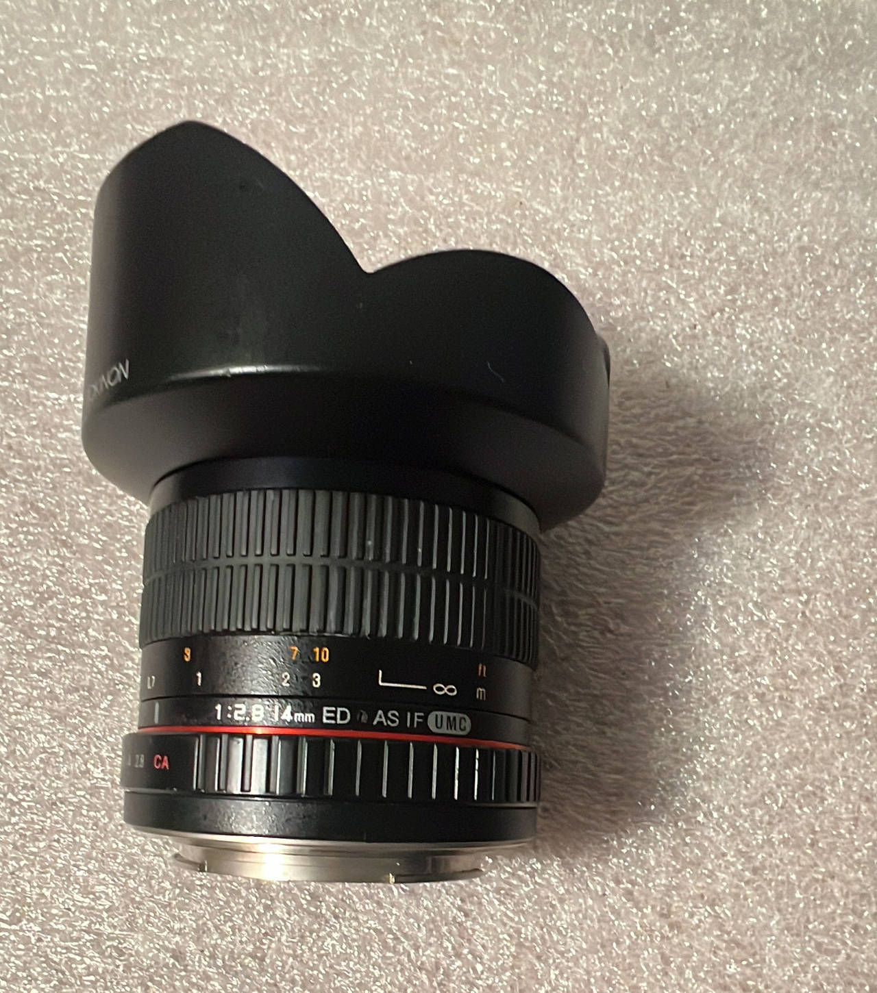 Rokinon 14mm f/2.8 ED AS IF UMC Lens for Canon EF