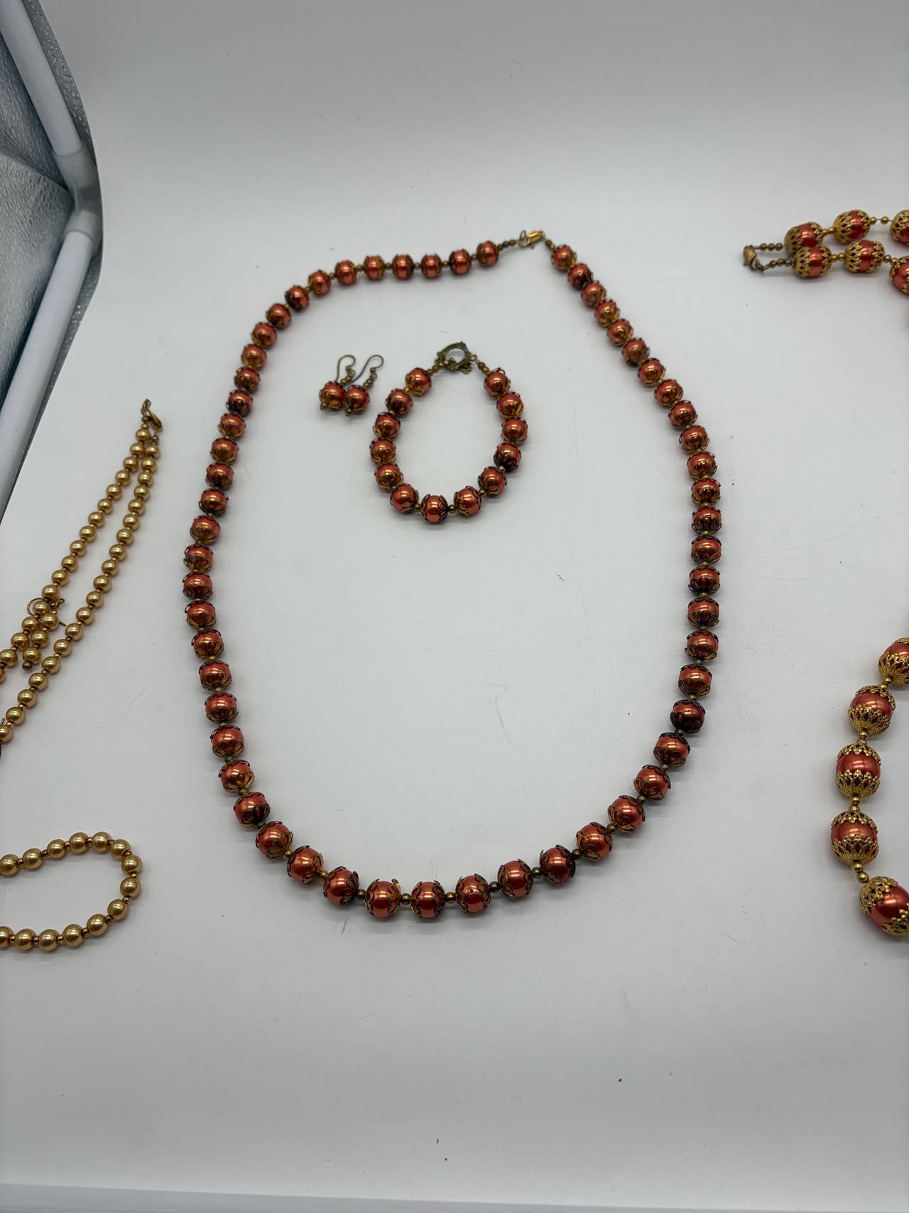 Vintage Beaded Jewelry Set
