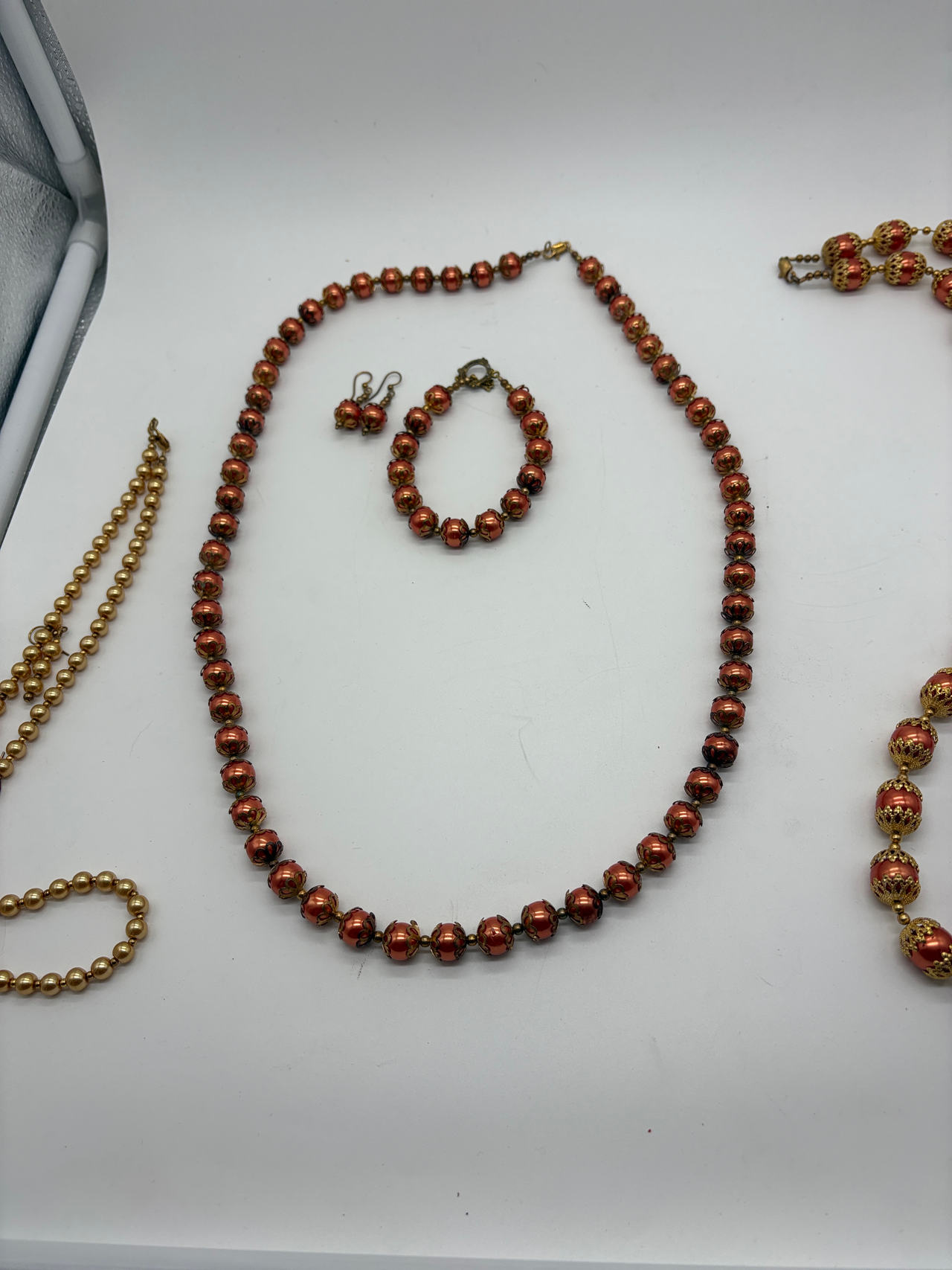 Vintage Beaded Jewelry Set