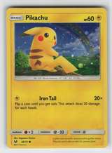 Pikachu Holo Rare - 28/73 - Pokémon Card S&M Shining Legends LP - Image 1