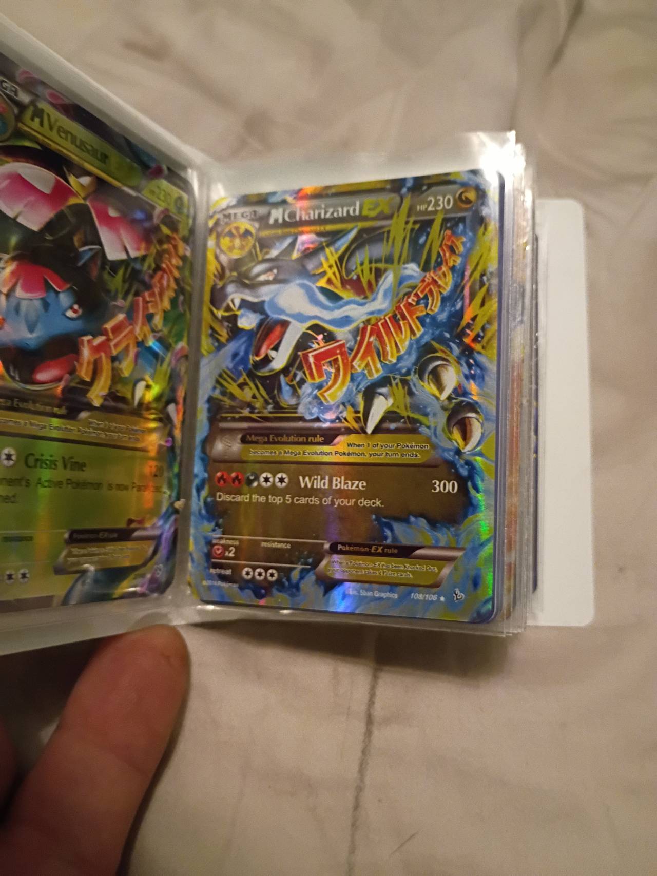 M Charizard EX - Flashfire 108/106 Secret Rare