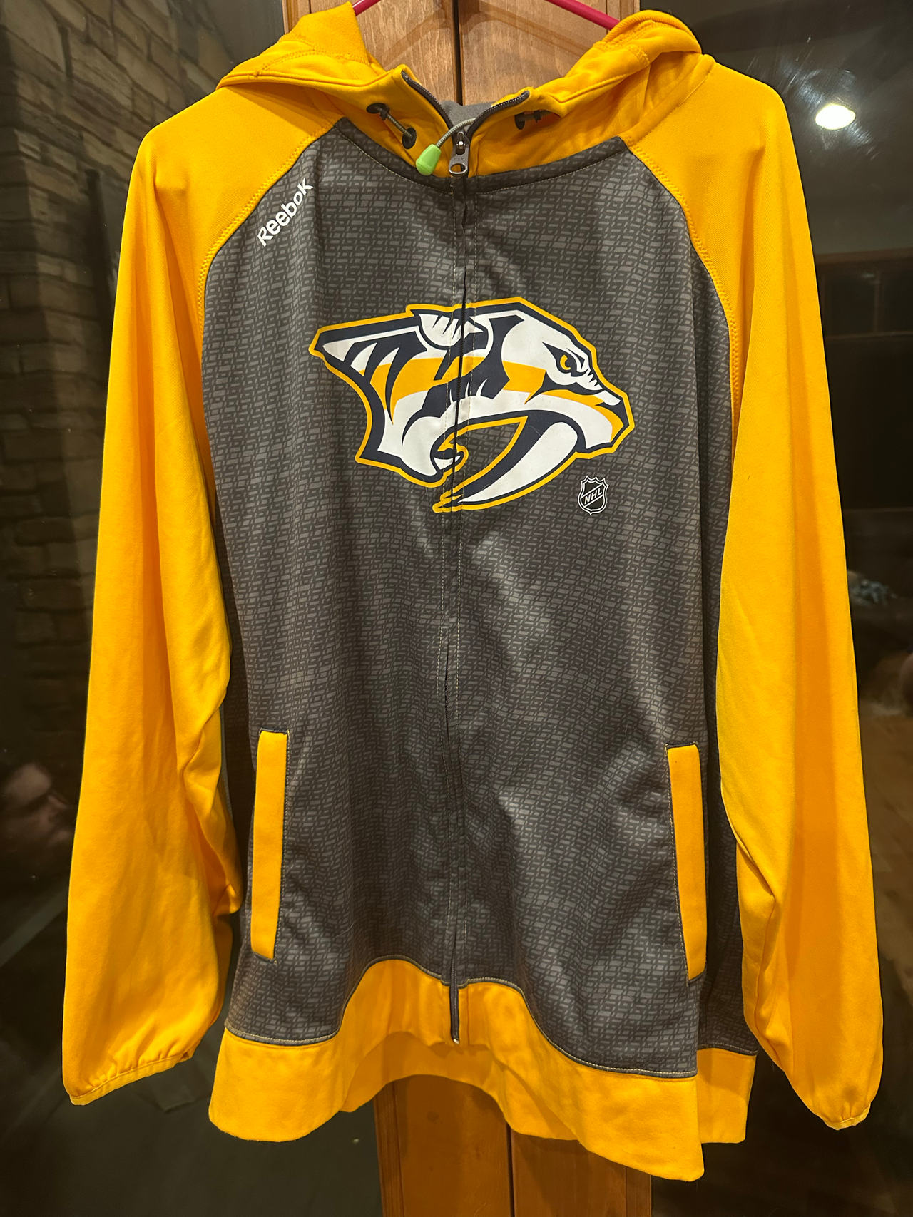 Reebok Nashville Predators NHL Full-Zip Hoodie