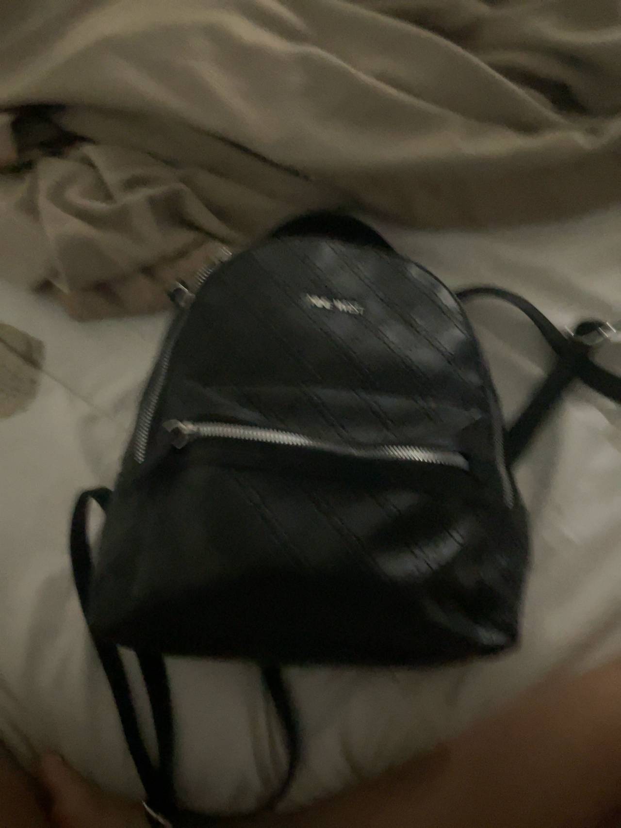 Nine West Small Black Backpack