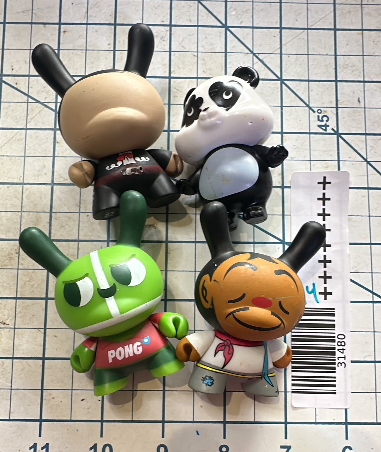 Kidrobot Dunny Series 2010 Lot of 4