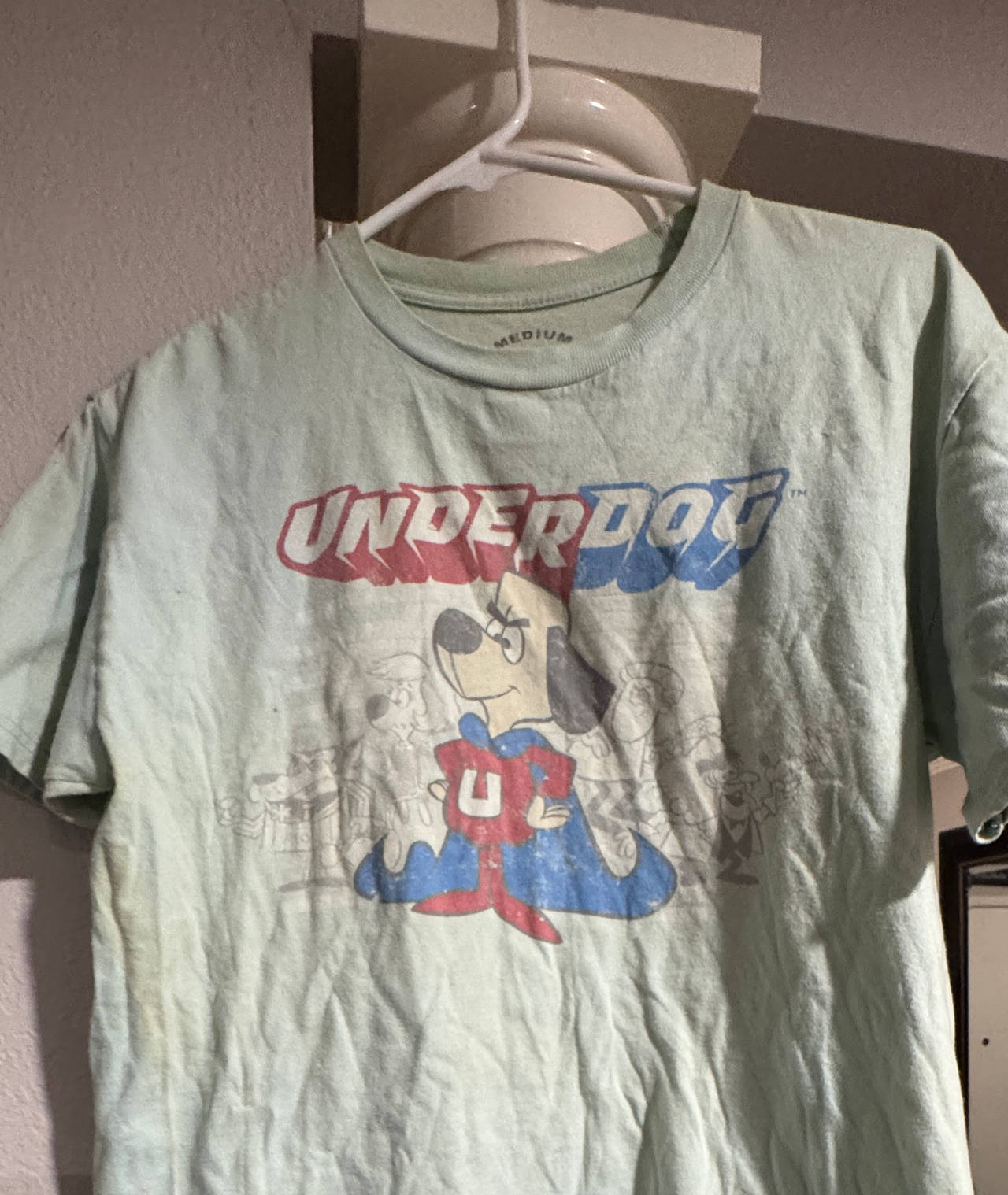 Vintage 2009 Underdog Cartoon Graphic T-Shirt