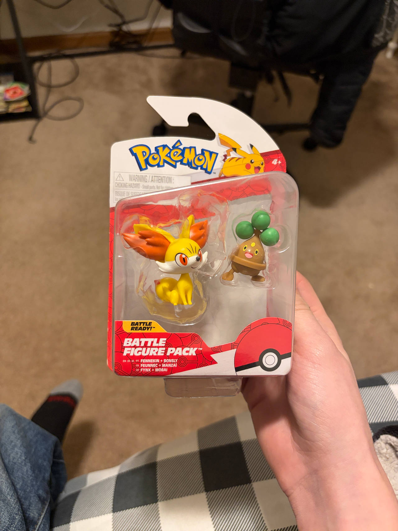 Pokémon Battle Figure Pack Fennekin & Bonsly