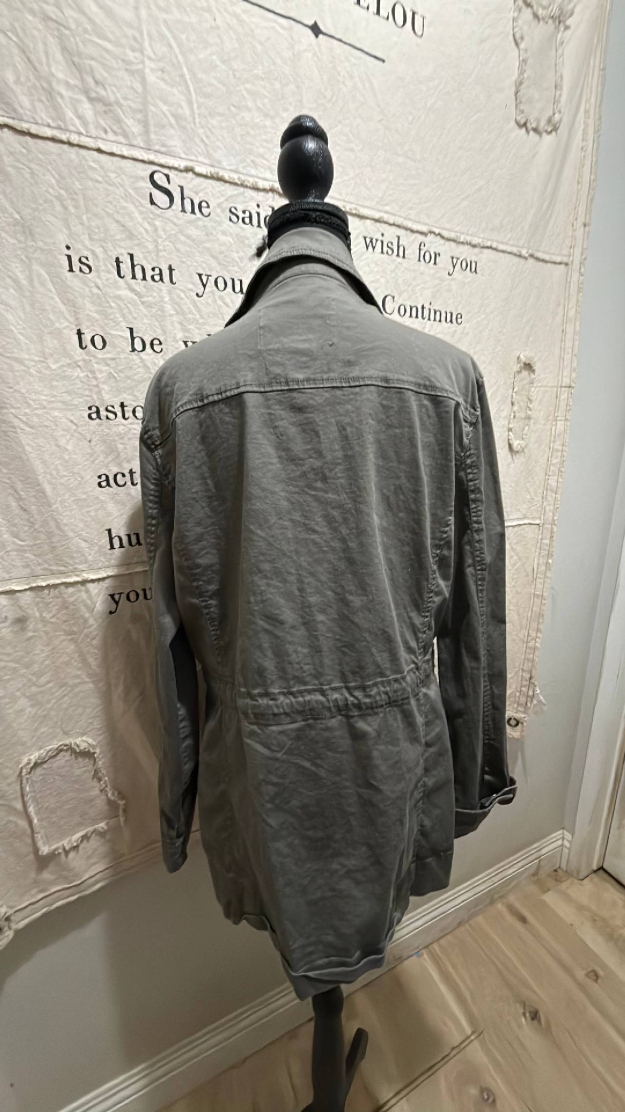American Rag Military Olive Green Jacket