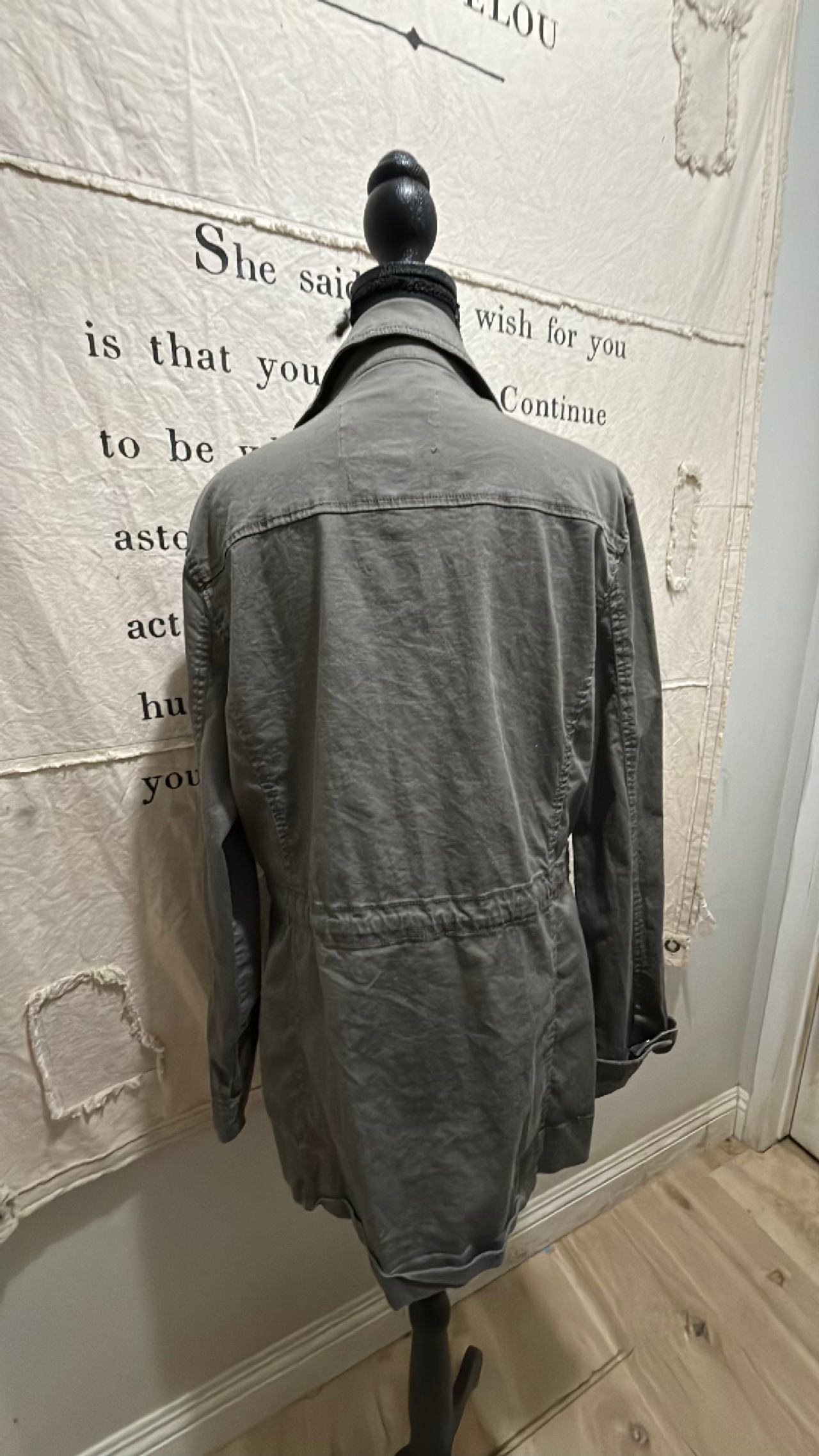 American Rag Military Olive Green Jacket