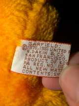 1981 Vintage Dakin Garfield Plush HAND PUPPET Stuffed Animal Cat Doll - Image 3