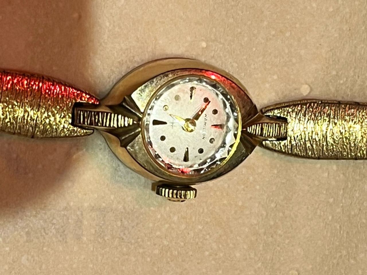 Hamilton Cal. 780 Vintage Ladies Watch Gold Filled