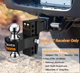 VOMAVEX 6" Drop Adjustable Trailer Hitch for 2.5" Receiver - Image 8