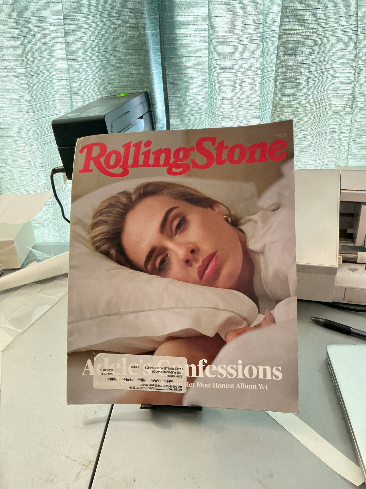 Rolling Stone Magazine December 2021 Adele Issue