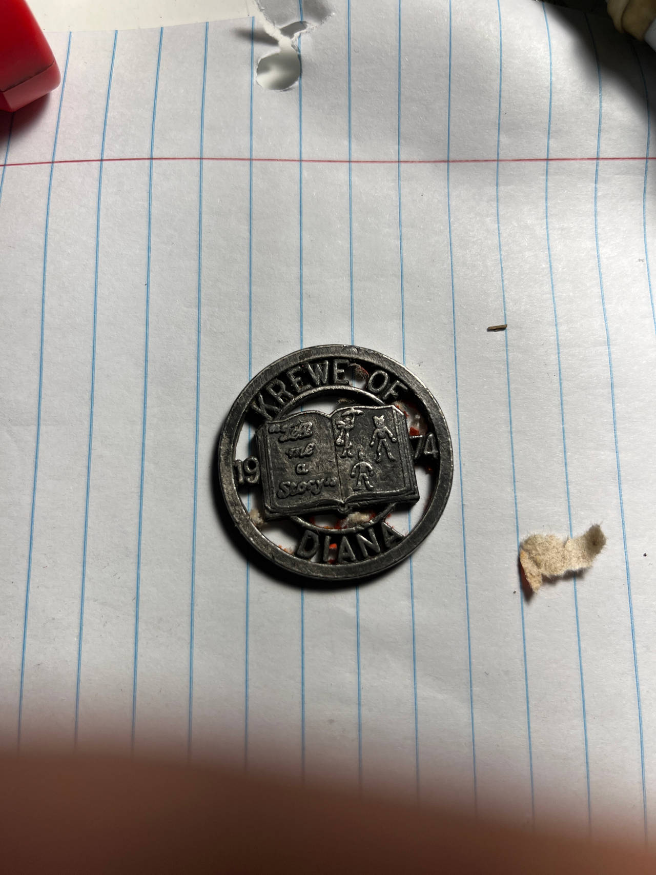 Krewe of Diana 1974 Mardi Gras Doubloon
