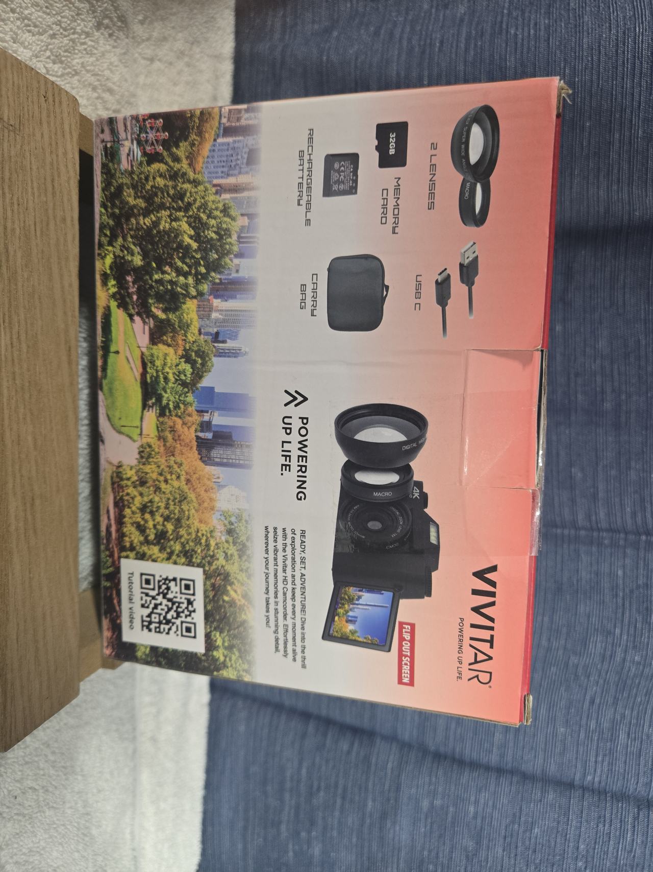 Vivitar 4K Wi-Fi Digital Camera VEC XX100