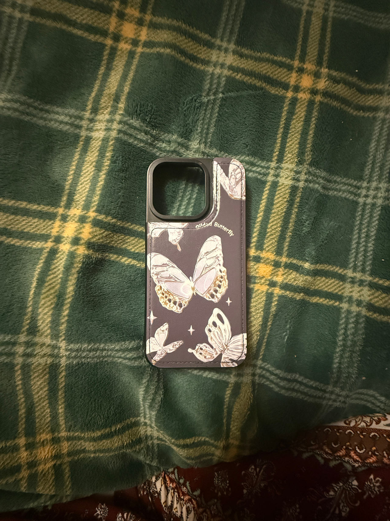 Butterfly Print wallet Phone Case
