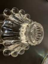Fenton Clear Hobnail Glass Candle Holder - Image 5