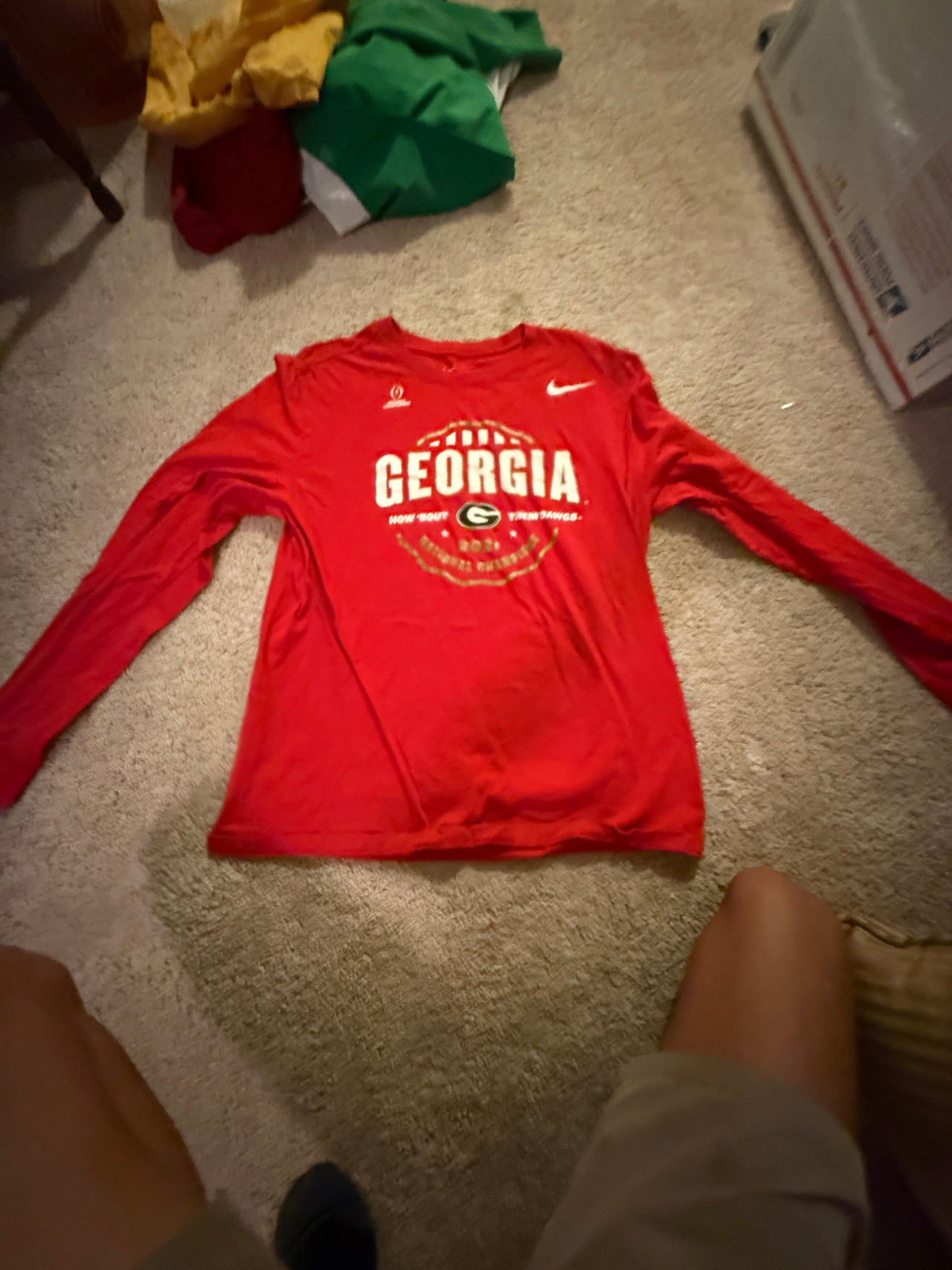 Georgia Bulldogs Long Sleeve Shirt
