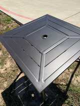 Hanover Montclair 33" Square Counter-Height Patio Table - Image 4