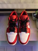 Nike Air Jordan 1 Low Bulls Gym Red/White/Black - Image 5