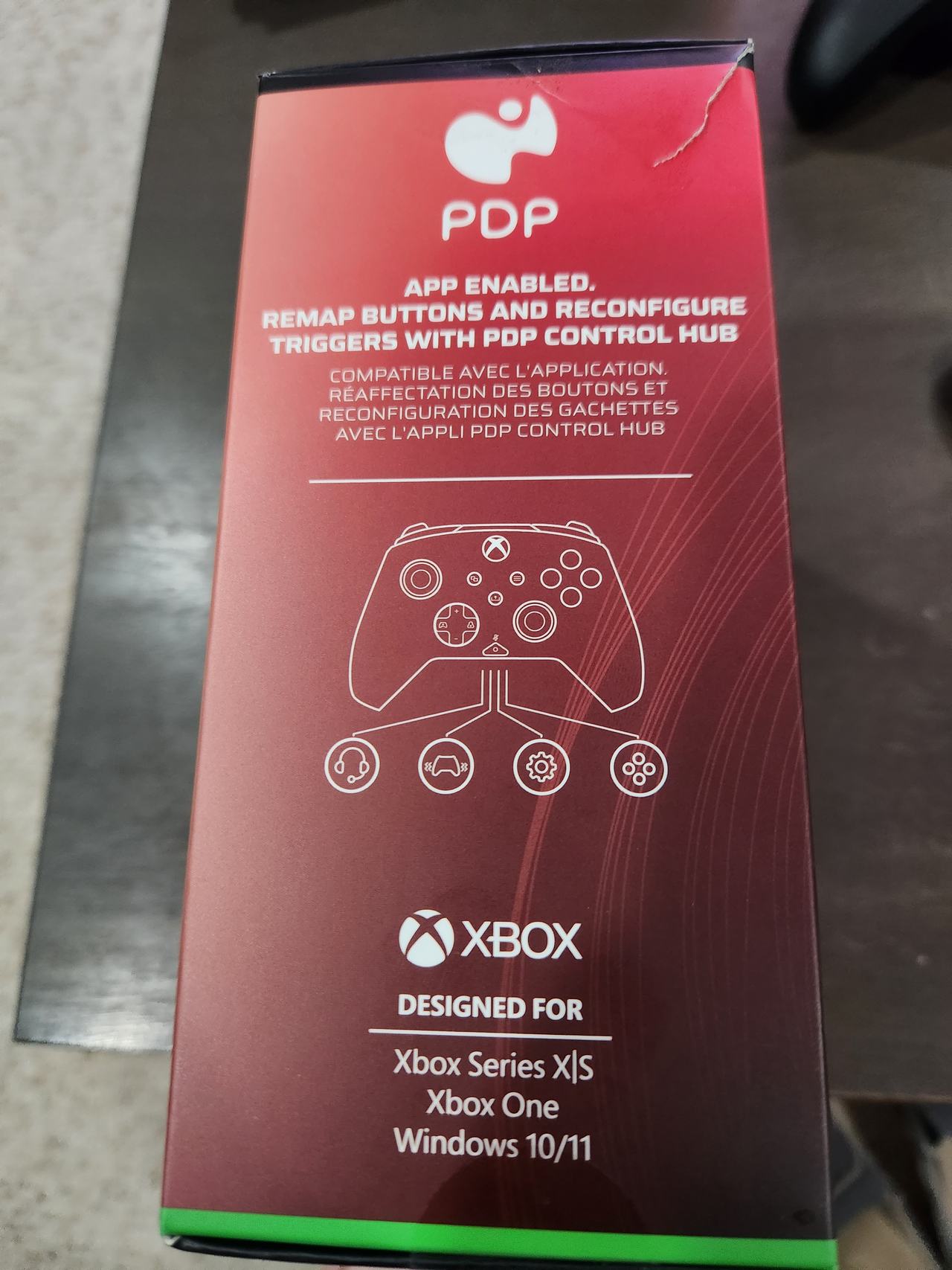 PDP REMATCH Advanced Wired Controller for Xbox - Radial White
