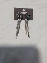 Chico's Knot Tassel Drop Earrings - Image 2