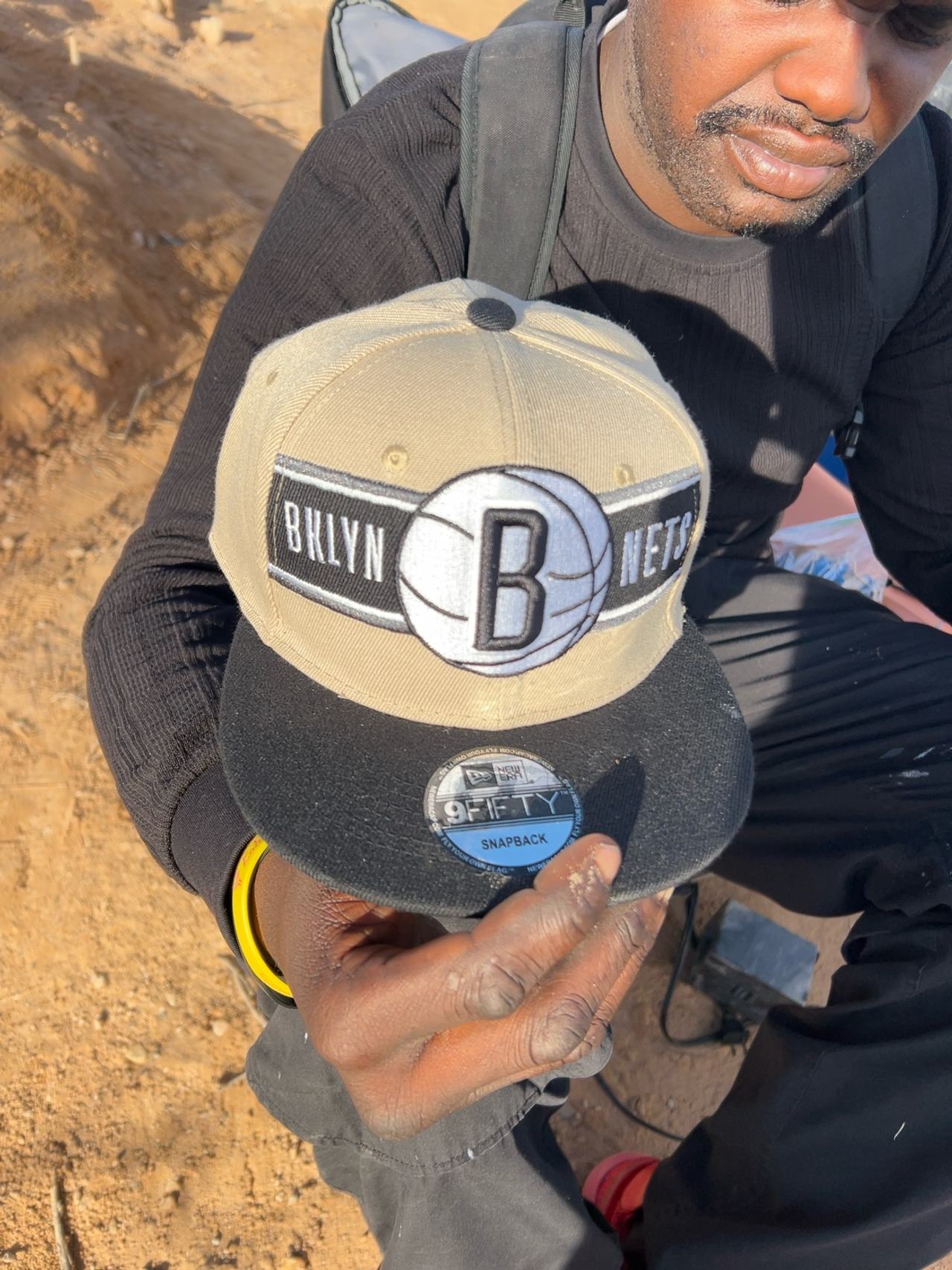 New Era Brooklyn Nets 2024 Draft 9FIFTY Snapback Hat - Black