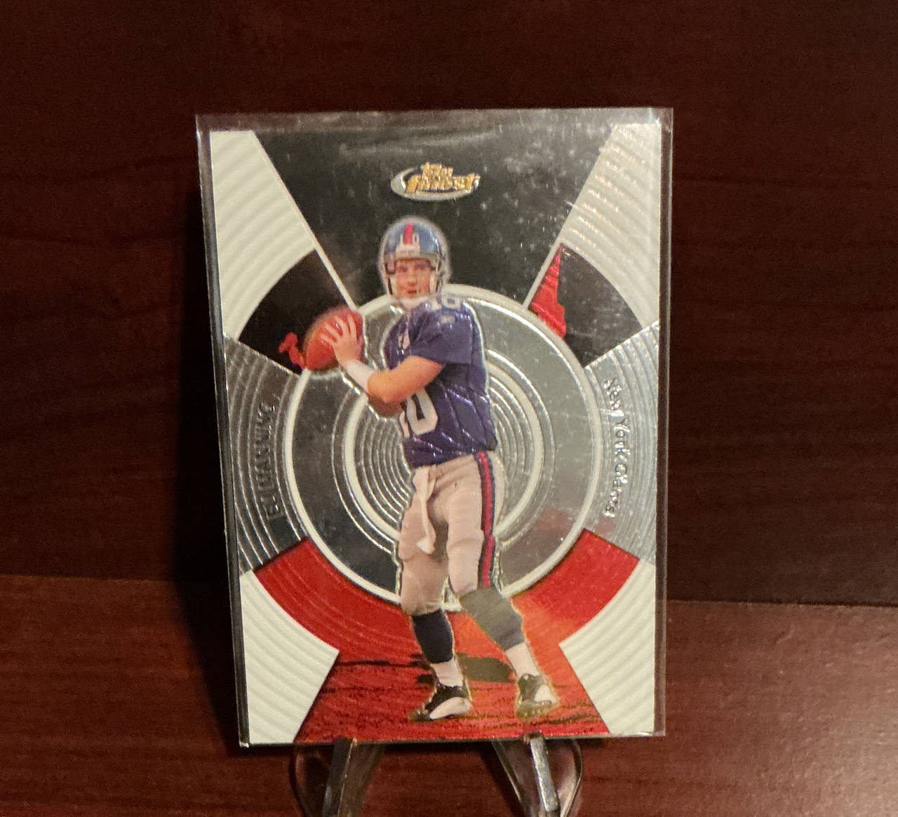 2004 Topps Finest Eli Manning #160 Rookie Card