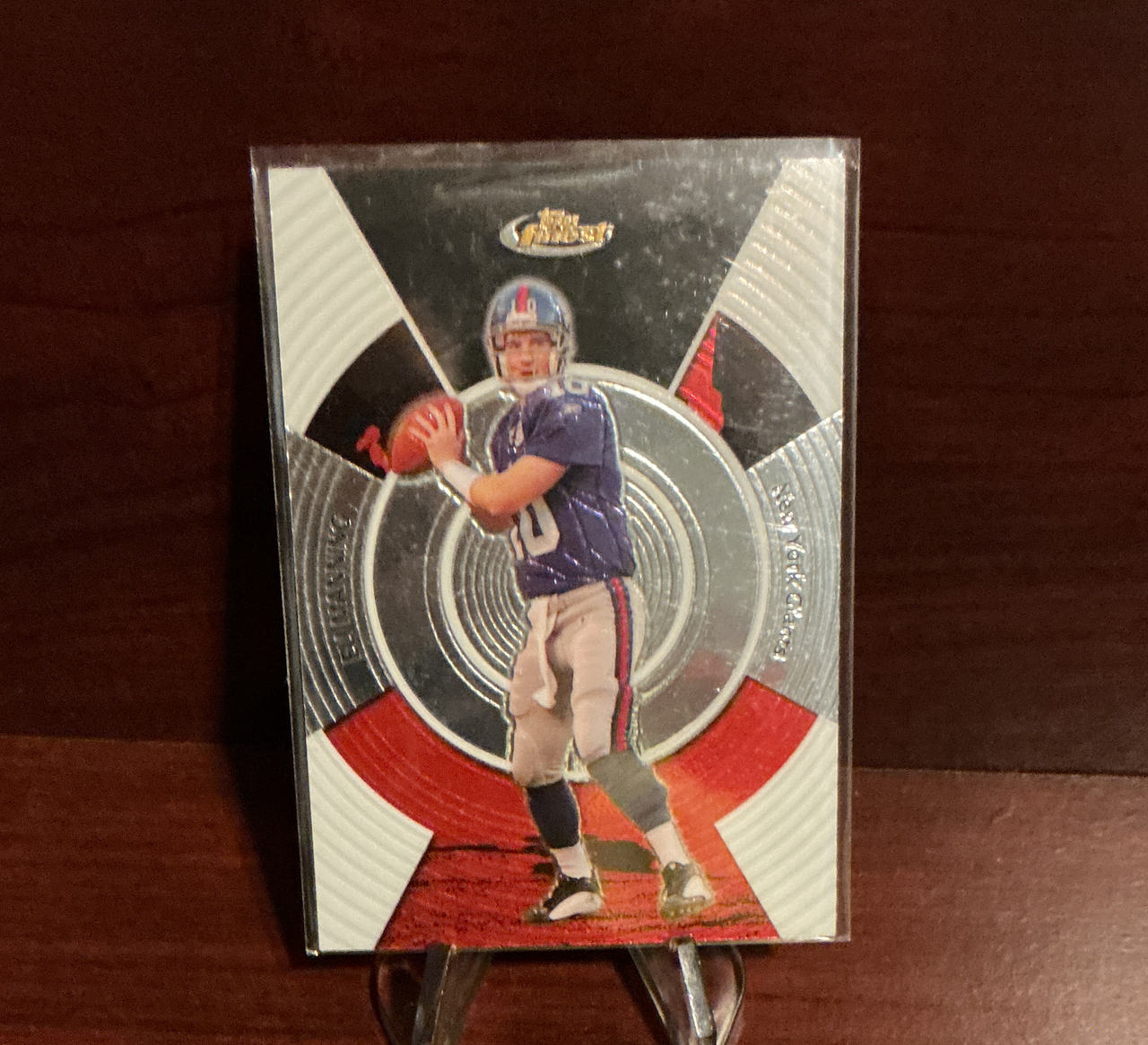 2004 Topps Finest Eli Manning #160 Rookie Card